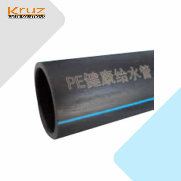 Pipes laser marking