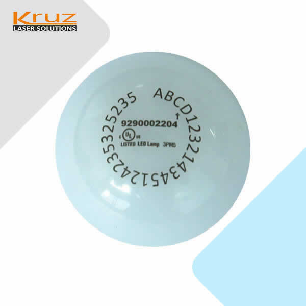Glass laser marking